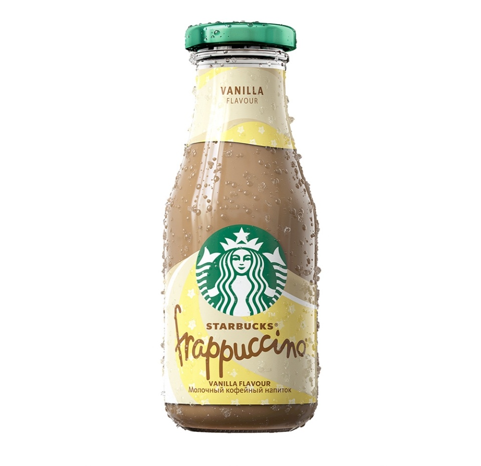 

Напиток молочно-кофейный стерилизованный Starbucks Frappucсino Vanilla 1,2 % 250 мл, Дания