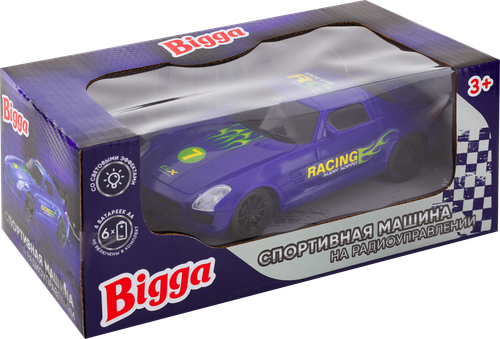 

Игрушка Bigga машина спортивная 1:24, в ассортименте арт. YDF688A-9/10/11/12