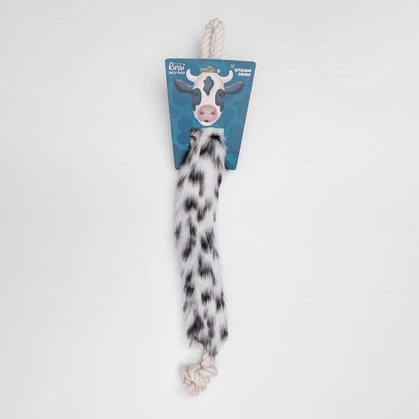 Игрушка с шуршащим элементом для собак Хвост быка, 57х7х5 см