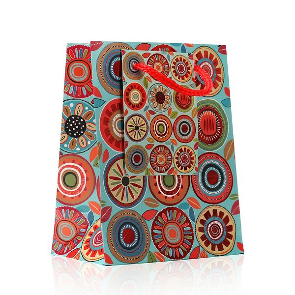 Пакет УРРА подарочный с тиснением 11*14*6 см