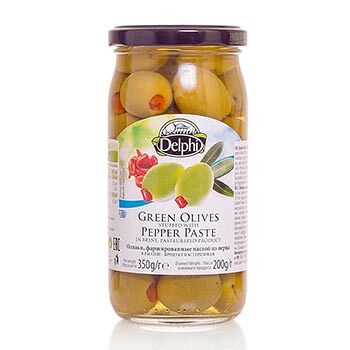 Оливки Delphi фаршированные перцем