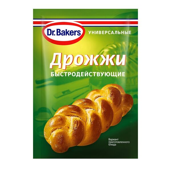 Дрожжи Dr.Bakers сухие 7 г