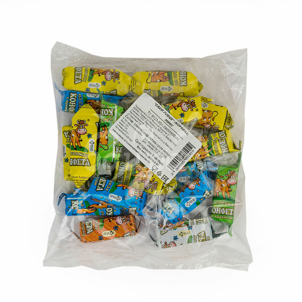 Конфеты Crem Fudqe 290гр Коровка Микс на Сливках Вольский Кондитер