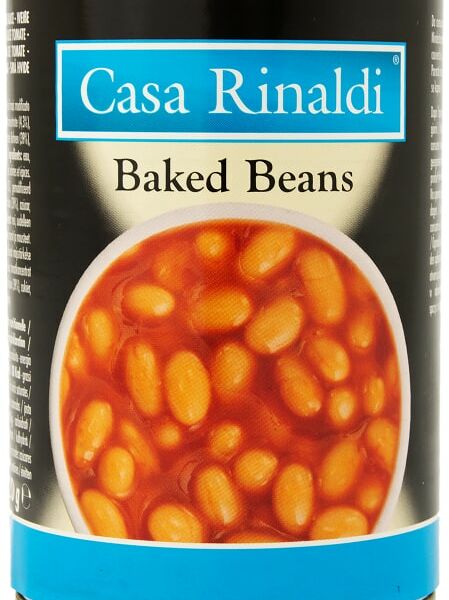 Фасоль Casa Rinaldi белая запеченная с томатами 420г