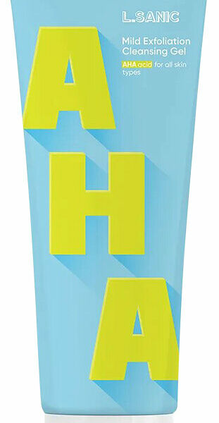 Гель для умывания L.Sanic Мягкий отшелушивающий с AHA-кислотами