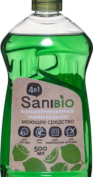 Средство чистящее SaniBio Универсальное 4в1 500мл