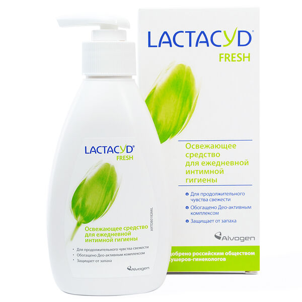  Средство Lactacyd Fresh для интимной гигиены 200 мл