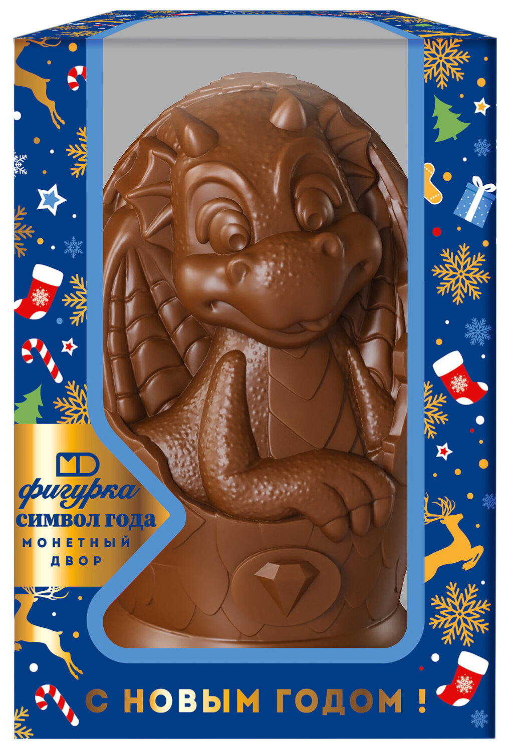 

Шоколадная фигурка Монетный двор Символ года 100 г, дизайн в ассортименте