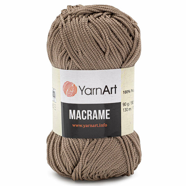 Пряжа YarnArt 'Macrame' 90гр 130м (100% полиэстер)(156 суровый),шт
