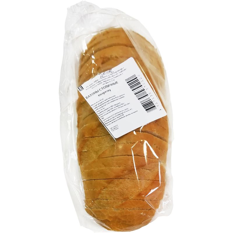 

Батон Хлебодар Столичный в нарезке