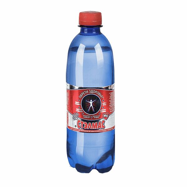 Вода Стэлмас Mg+ минеральная природная питьевая лечебно-столовая газированная 500 мл
