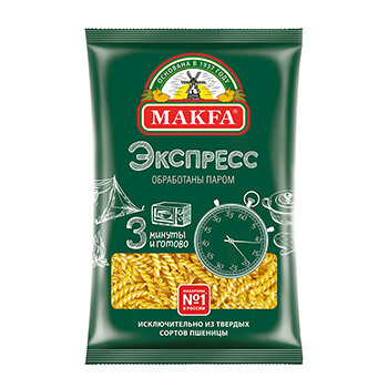 Макаронные изделия Спирали Makfa Экспресс