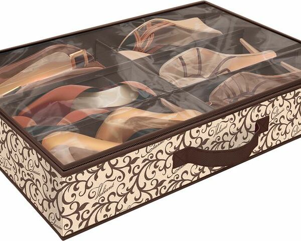 Кофр Valiant Classic для хранения обуви, 60х40х12см