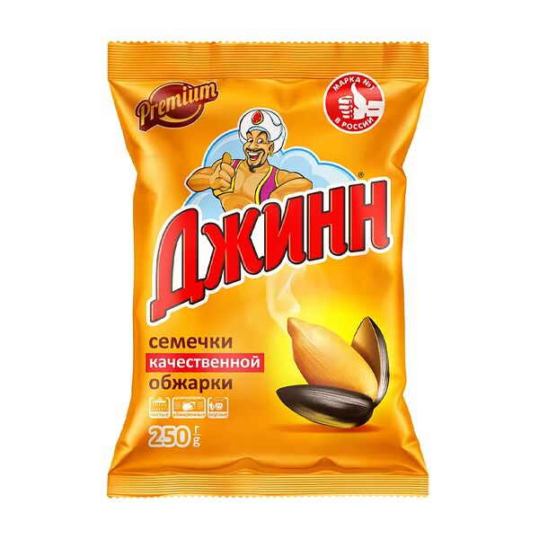 Семечки Джинн жареные, 250г