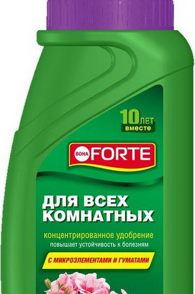Удобрение Bona Forte Multi product 2 в 1 для всех комнатных  (флакон 285 мл.)