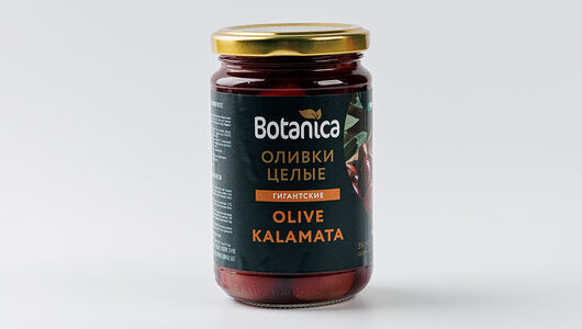 Оливки Botanica Kalamata целые в винном уксусе 314мл