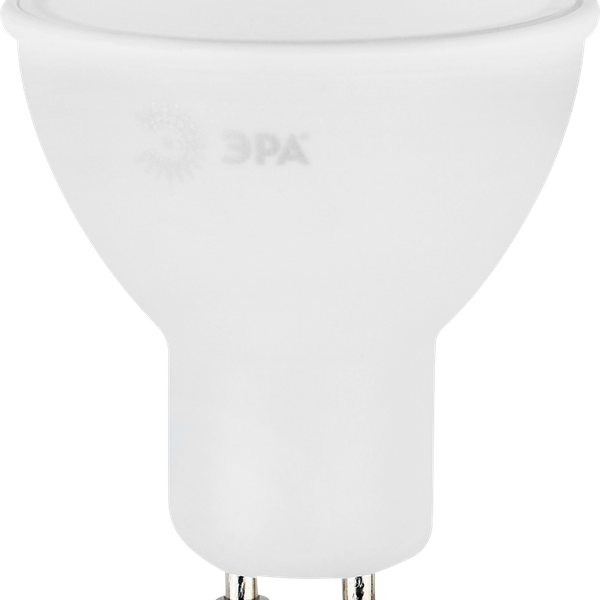 Лампа светодиодная ЭРА Эко GU10 7Вт MR16, холодный свет