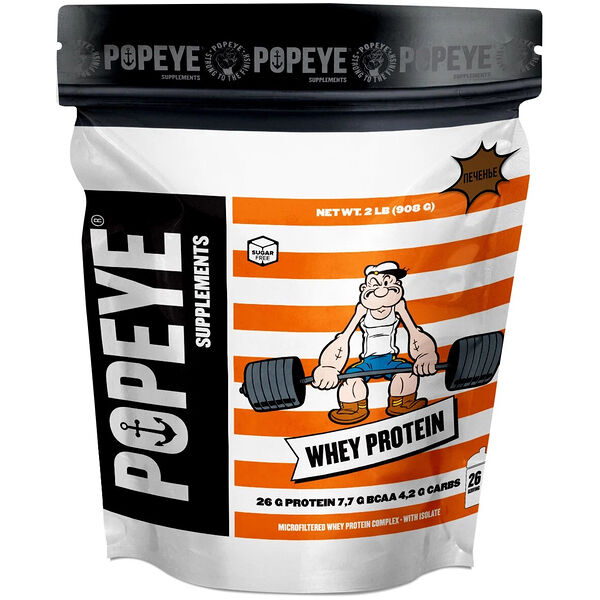 Popeye Supplements Whey Protein печенье
