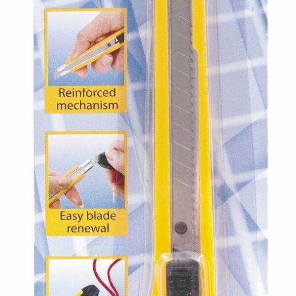 Нож канцелярский Erich Krause, 9 мм