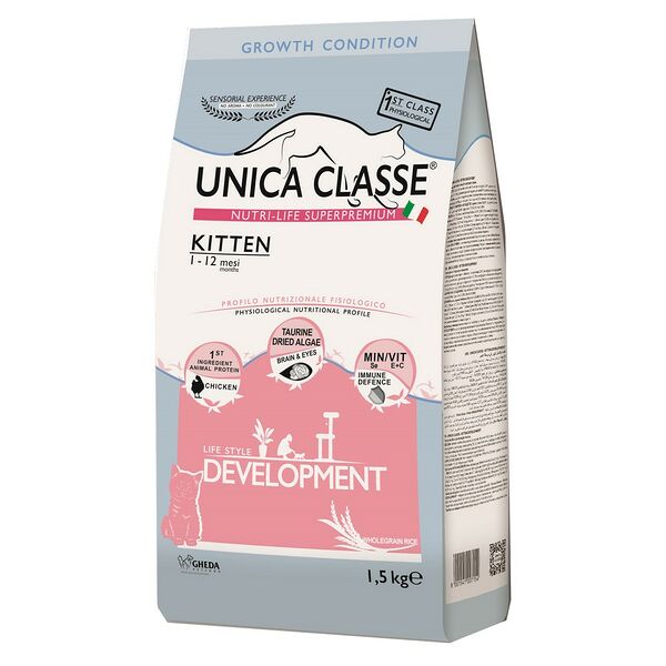 Корм UNICA сухой для котят с курицей