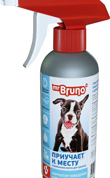 Корректор поведения Mr. Bruno Приучает к месту для собак 200мл