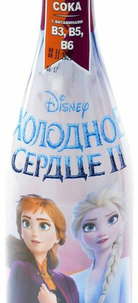 Напиток газированный Disney Холодное сердце банан-клубника