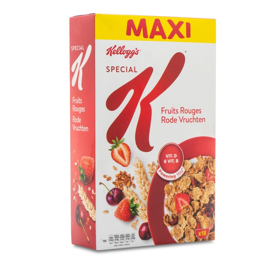 

Хлопья Kellogg's с красными фруктами 550 г