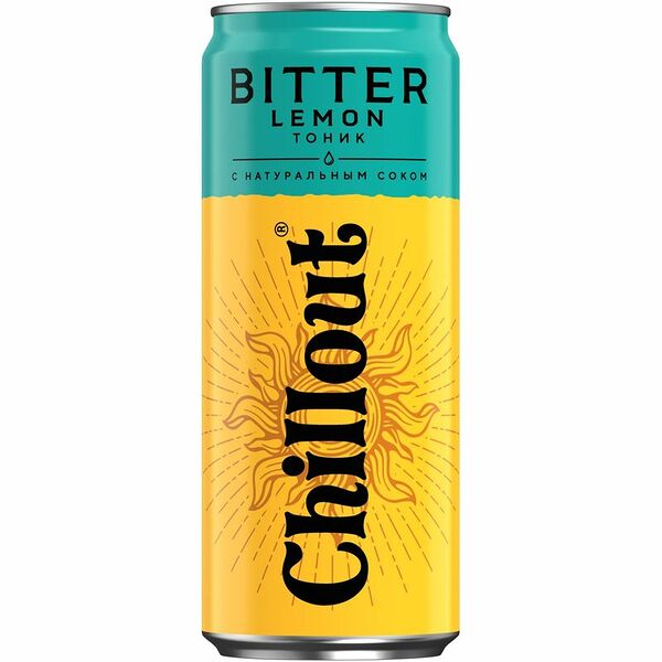 Напиток Chillout Tonic Bitter lemon 330мл