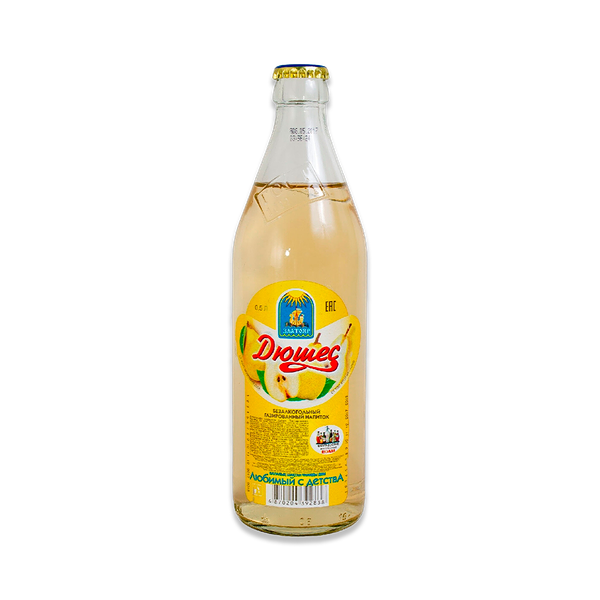 Напиток Златояр Дюшес газированный ст/б 500 мл
