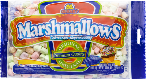 

Маршмеллоу Guandy Фруктовый мини цветной, 200 г
