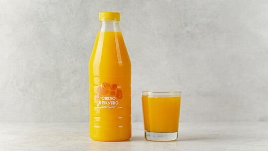 Сок апельсиновый свежевыжатый