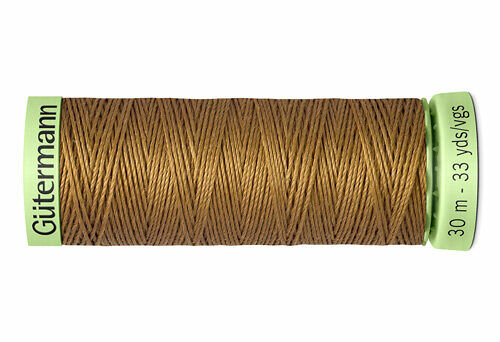 744506 Нить Top Stitch для отстрочки, 30м, 100% п/э Gutermann(887 бежево-горчичный)