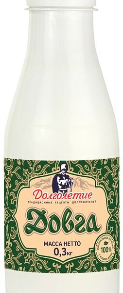 Напиток молочный Долголетие Довга с рисом и травами 1.7% 300г