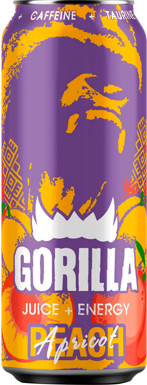 

Напиток энергетический Gorilla Peach Apricot