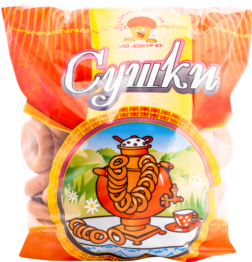 

Сушки Сокурские хлеба Ванильные 500 г