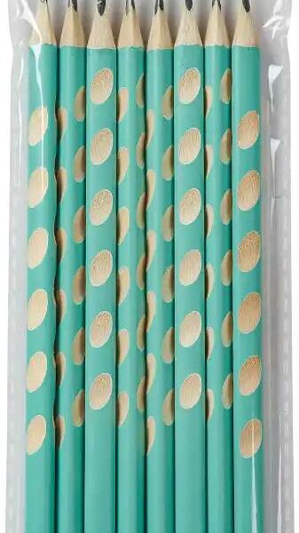 Набор карандашей чернографитных dots без ластика 8шт