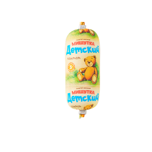 Паштет Мишутка Детский 0,09кг в/с охл Белмит