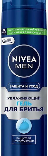 Гель для бритья NIVEA MEN Увлажняющий 200мл