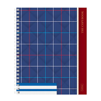 

Тетрадь HATBER Джентльмены 96л А5ф клетка на гребне, Россия