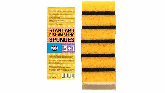 Губки для мытья посуды Meule Standart 5+ 89х56х33 мм