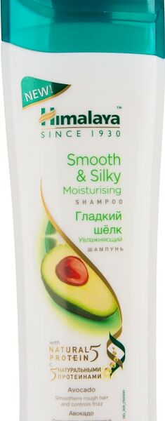 Шампунь для волос Himalaya Herbals Экстра увлажнение Гладкий шелк с протеинами 200мл