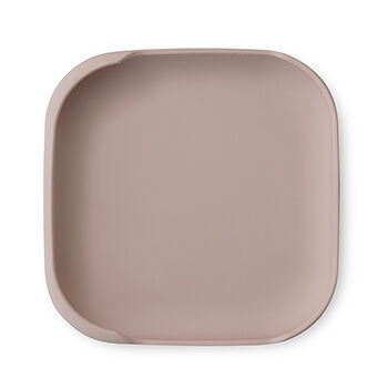 Тарелка Interbaby из силикона цвет темно-розовый, Испания