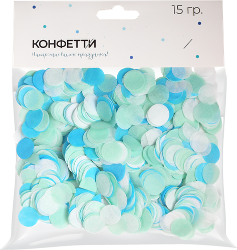 

Конфетти для праздника Blue Арт. БЛ15, 15г