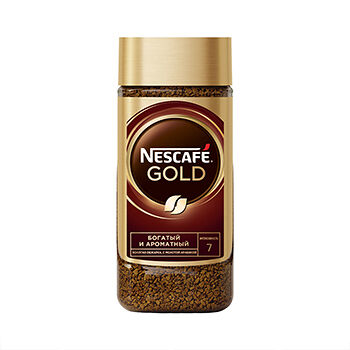 Кофе молотый в растворимом Nescafe Gold банка 95 г