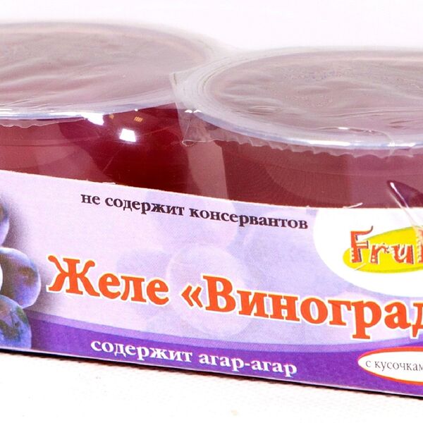 Желе фруктовое COCON Виноград 2х118 г Малайзия