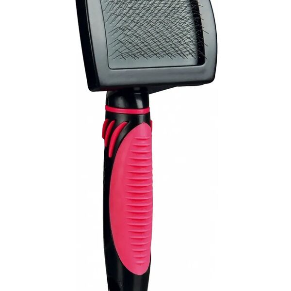 Щётка пластиковая мягкая для кошек, 7х16 см