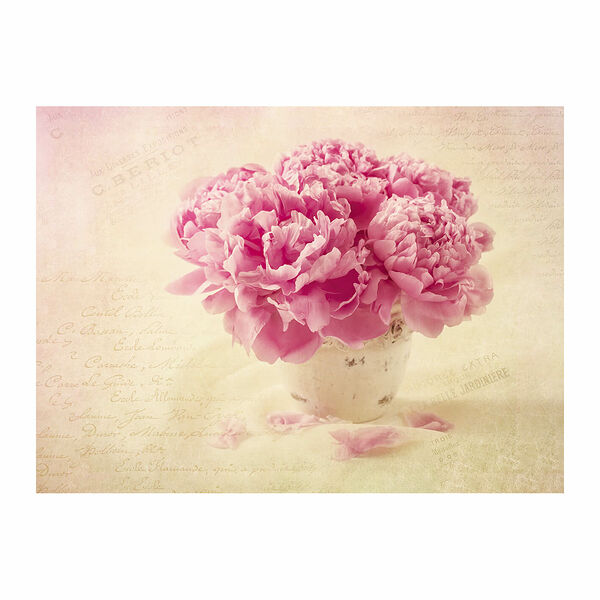 Картина на холсте IDEA Букет пионов, 50х70 см
