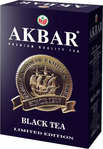 

Чай черный Akbar Limited Edition байховый цейлонский, листовой 200 г