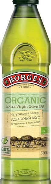 Масло оливковое Borges Organic нерафинированное 500мл