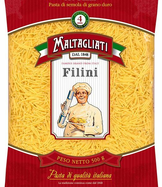 Макаронные изделия Вермишель Maltagliati Filini №090, 500г